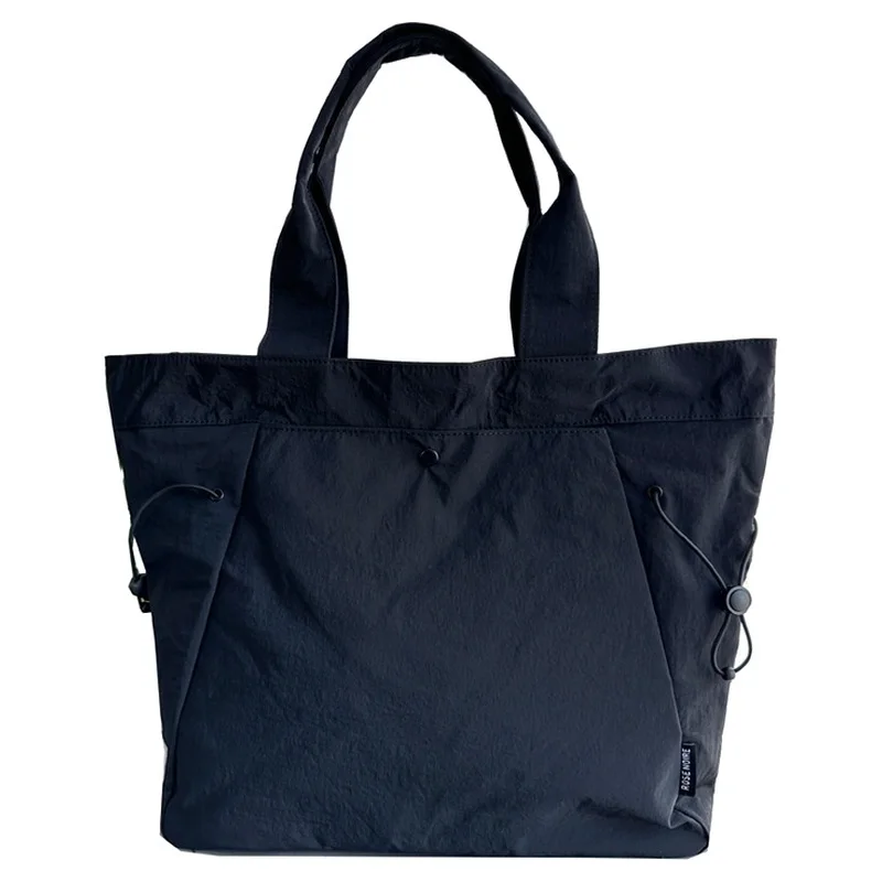 Women Japanese Style Lightweight Tote Bag Large Capacity Shoulder Top Handle Commuter Handbag