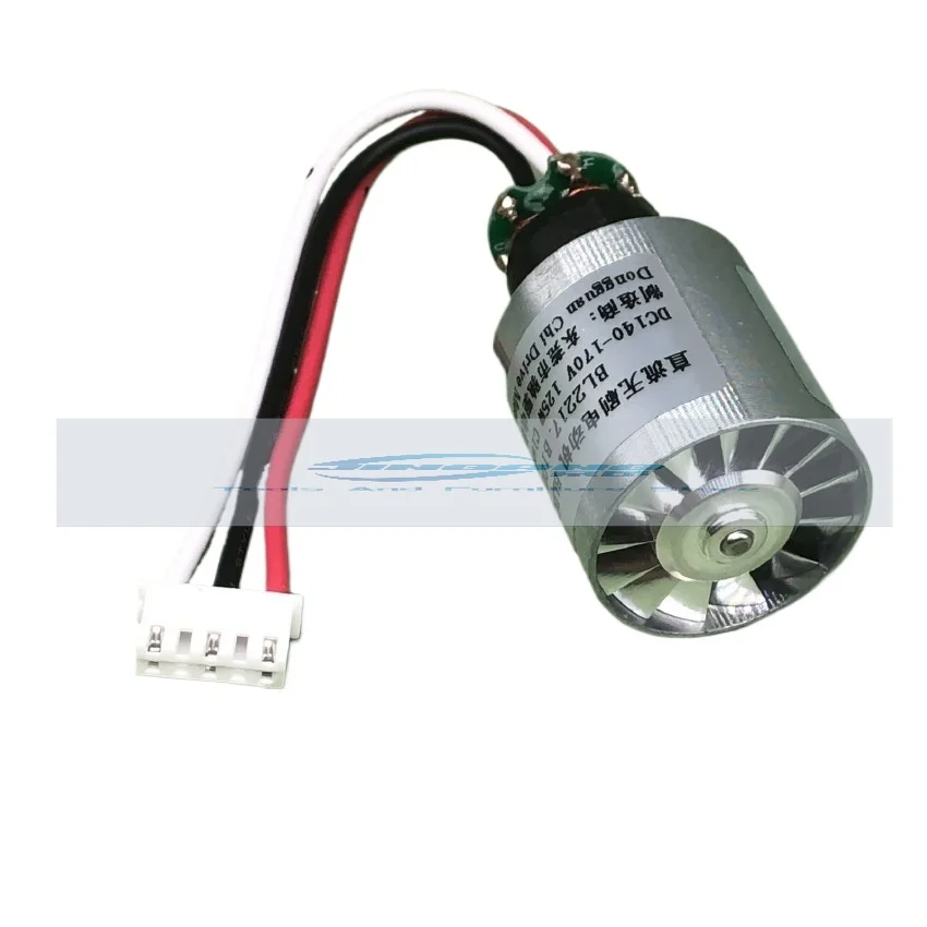 

High voltage brushless, ducted fan more than 100,000 rpm, aluminum alloy impeller, DC frequency conversion, hair dryer motor