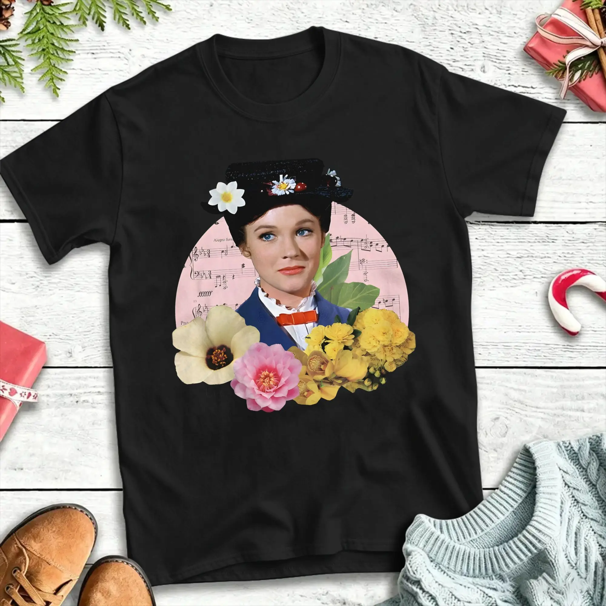 Camiseta Harajuku Beach Mary Poppins, camisetas de Hip Hop, camiseta de algodón para hombres, camisetas clásicas de manga corta Y2K