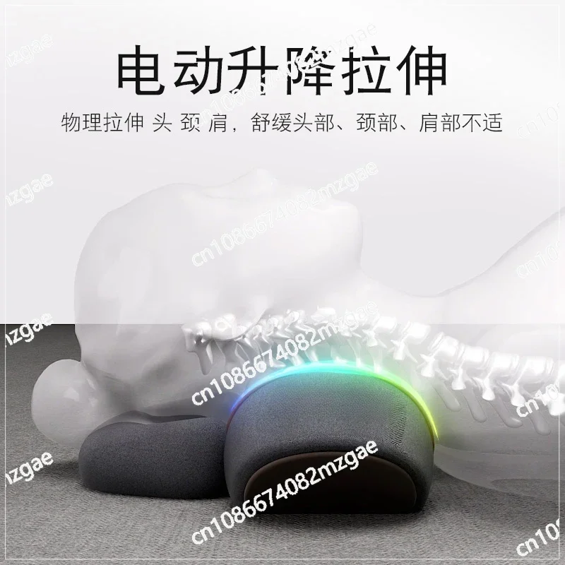 Sleep specific massage, spine non traction heating compression, repair cylinder to aid sleep, neck pillow