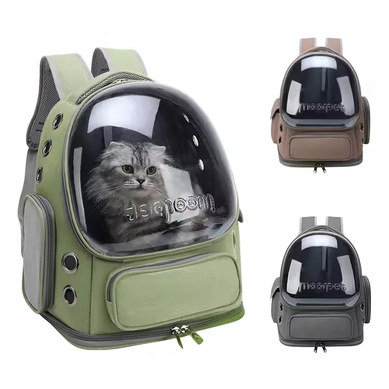 

Transparent Pet Cat Carrier Bag Outdoor Travel Backpack for Cats Small Dogs Breathable Cat Carrying Bag Pet Supplies