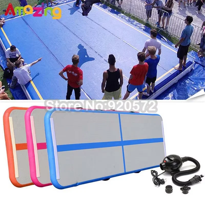 AirTrack 400x100x20cm Inflatable Cheap Gymnastics Mattress Gym Tumble Air track Floor Tumbling Air Track For Sale