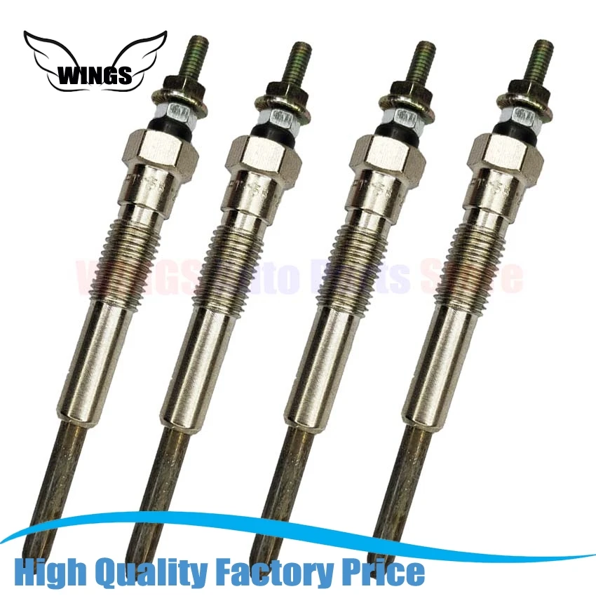 4PCS MD050212 1820A009 1820A006 1820A020 Glow Plug for Mitsubishi Pajero Montero Sport Triton L200 Nativa 2.5D 3.2DT 4D56 4M41