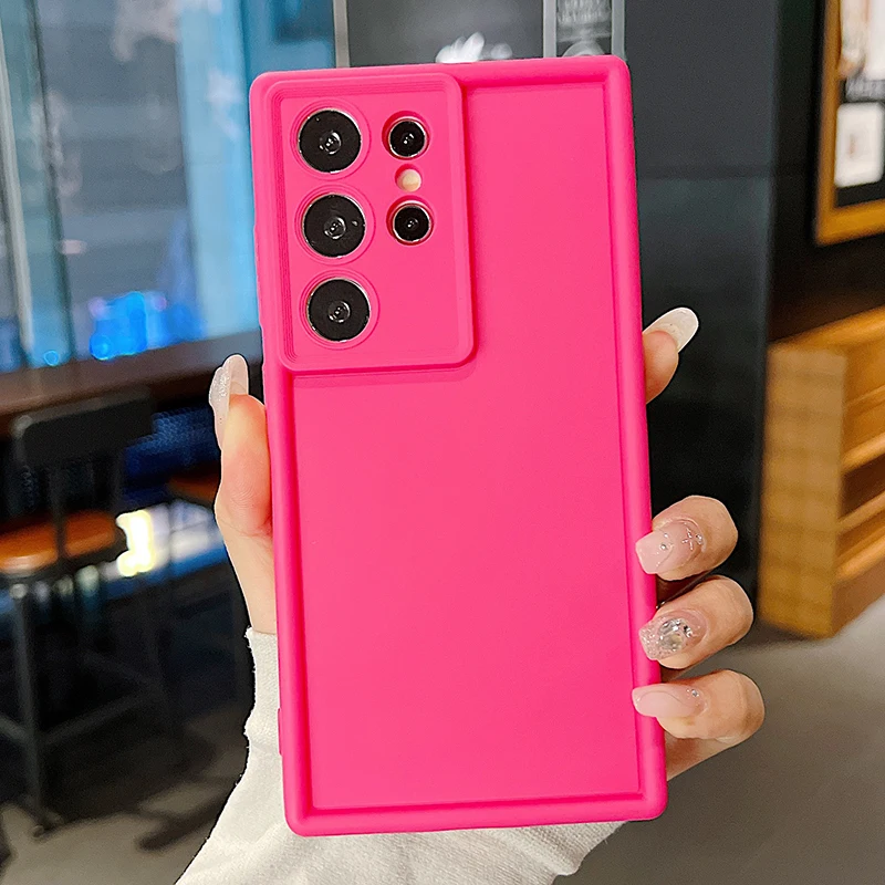 Weiche TPU-Hülle für Samsung Galaxy A16 A17 A18 A57 A37 A56 A27 A26 A55 A35 A15 A36 5G Stoßfeste Einfarbige Silikon-Handyhülle – Detail 11