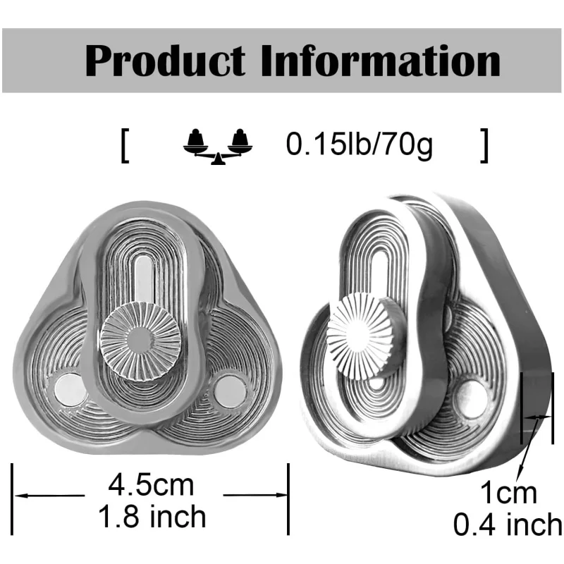 ของเล่นแม่เหล็กแบบสไลด์ EDC ของเล่นโลหะสำหรับผู้มีสมาธิสั้น ของเล่นหมุนมือสำหรับผู้ป่วยออทิสติก ของเล่นเสริมพัฒนาการทางประสาทสัมผัส ของเล่นคลายความวิตกกังวล บรรเทาความเครียด ของขวัญสำหรับผู้ใหญ่