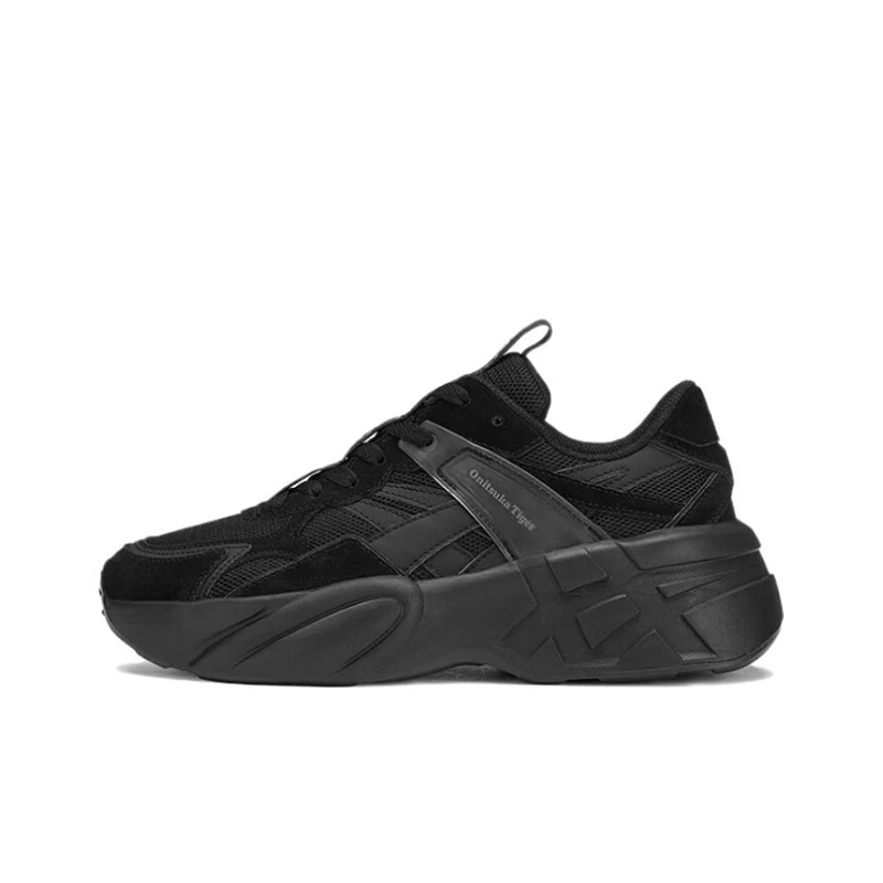 Onitsuka Tiger SP- Unisex Black Low-Top Casual Shoes  Comfortable High-Quality Versatile Cushioned Everyday Style 1183C184-001