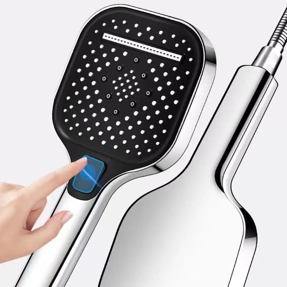 لوحة كبيرة رأس دش يدوي ارتفاع ضغط تدفق كبير هطول الأمطار اكسسوارات الحمام 3 طرق مع استبدال فلتر دش