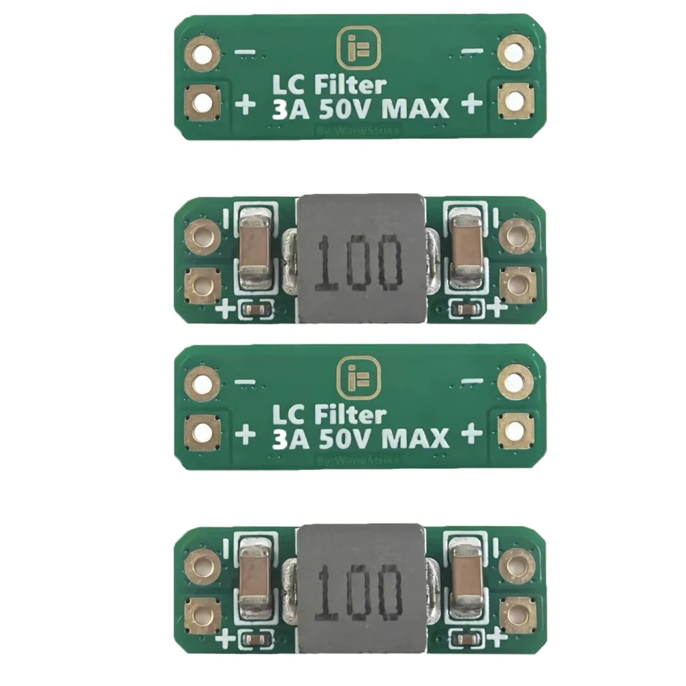 LC 3A Filter Module 1/2pcs 5-30V Built-in Reverse Polarity Protection Reduces Radiation Interference for FPV Drone Accessories