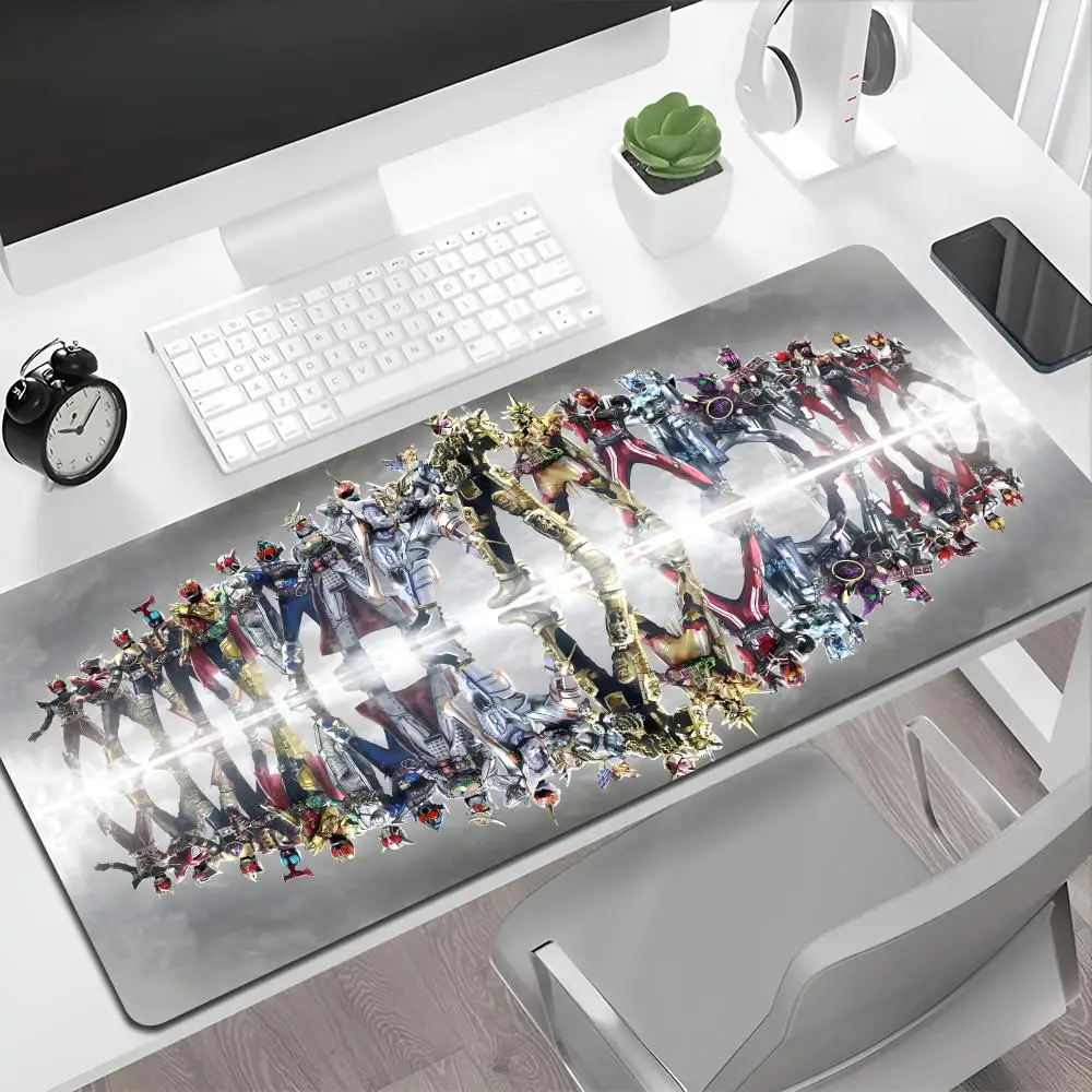 K-kamen-N rider-ER  Mouse Pad HD Printing Computer Gamers Locking Edge Non-slip Mause Pads XXL90x40cm Keyboard PC Desk Pad cs lo