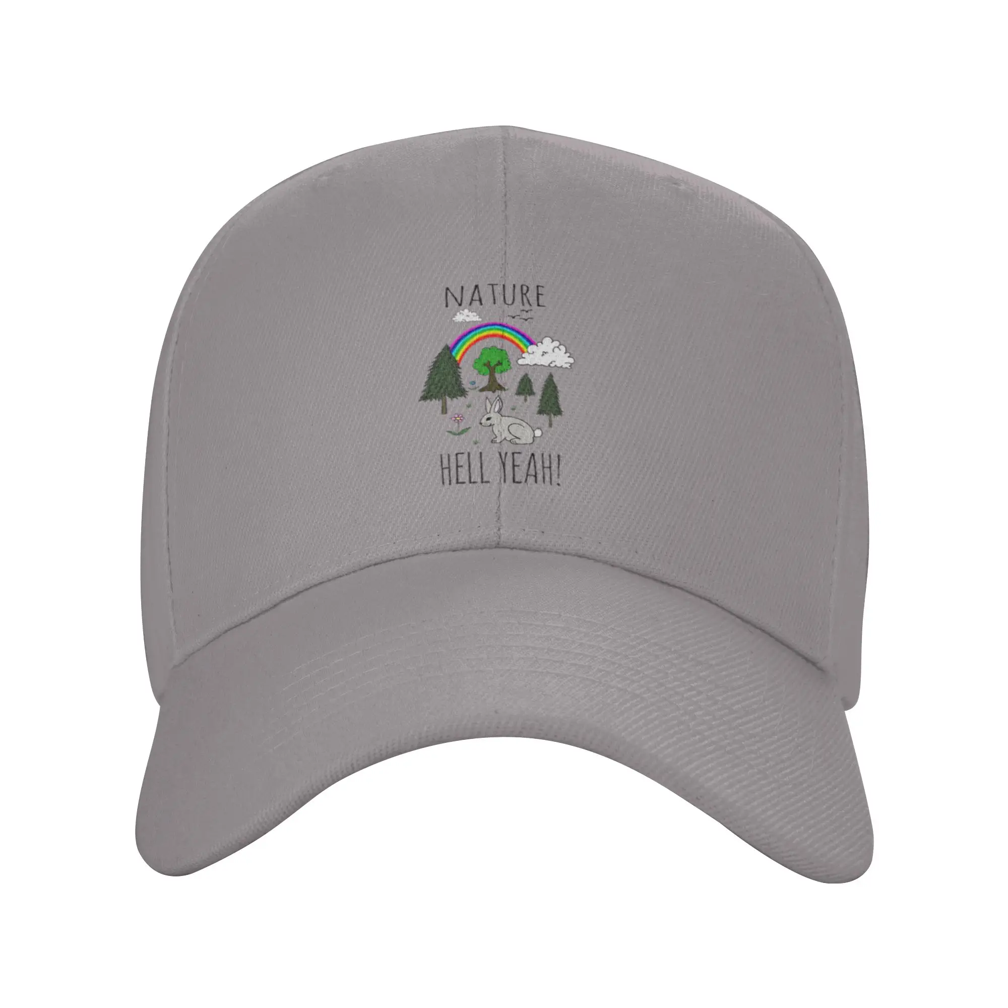 Hot Sale NATURE  HELL YEAH! Baseball Cap  Portable Hats For Man  Road Trip Hats For Man