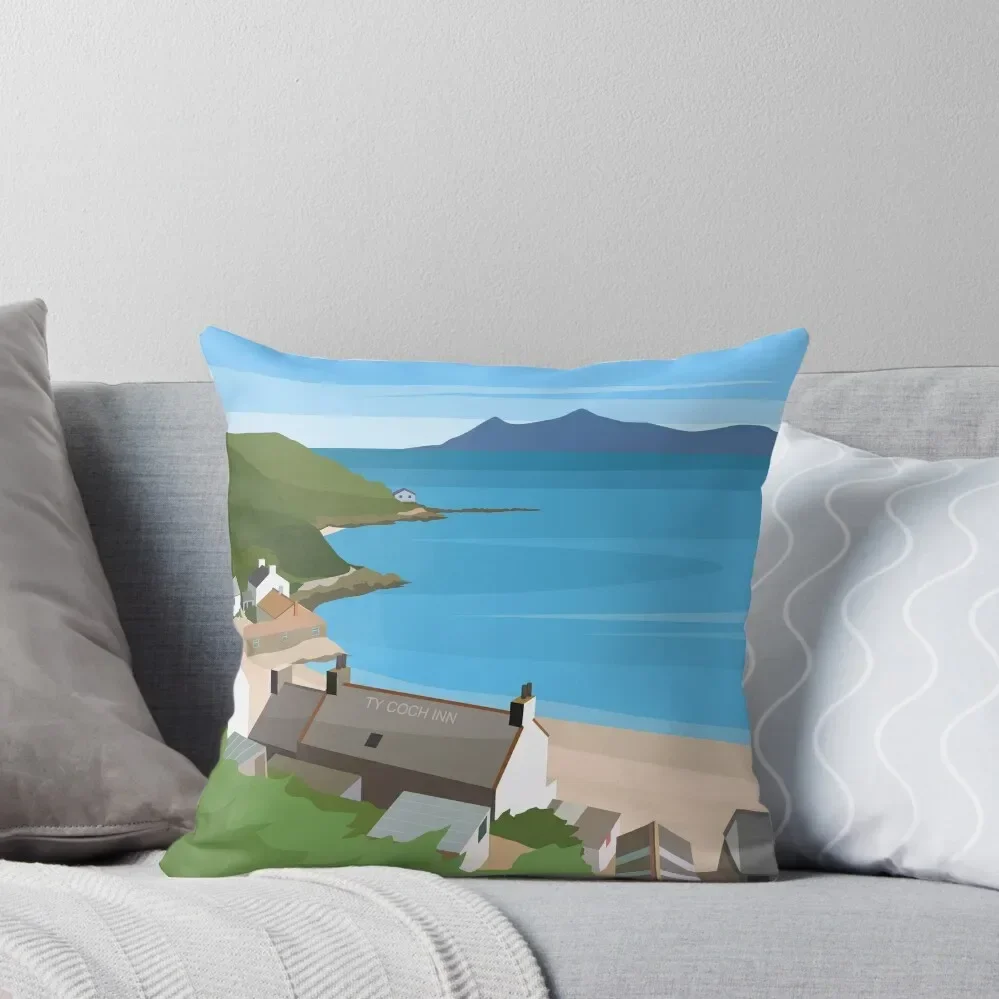 

Morfa Nefyn, Llyn Peninsula - North Wales Throw Pillow christmas decorations 2025 Pillow Cover Cushions For Sofa pillow