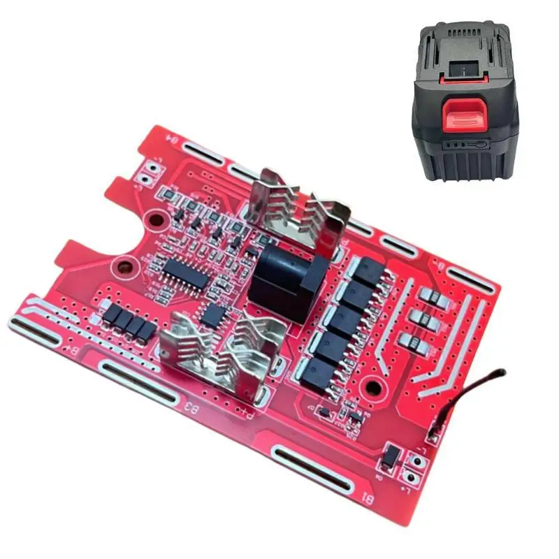 1Pcs DIY Accessories Balanced Protection Board 21V High Power For  5-string With Temperature Control
