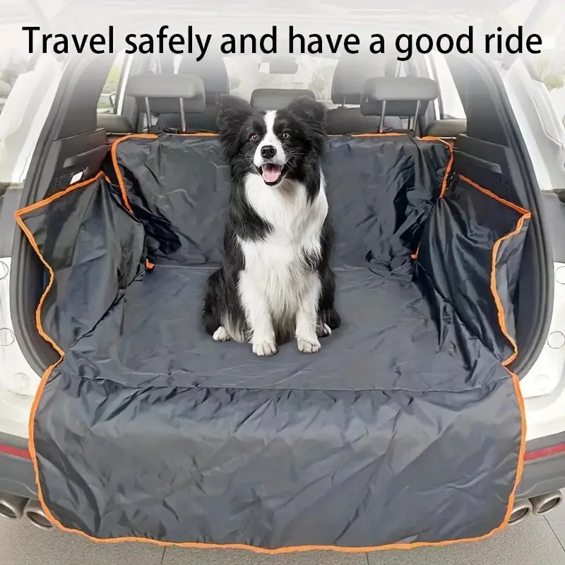 

Dog car pet mat Trunk Pet car mat Waterproof and scratch-resistant car dog mat Pet supplies