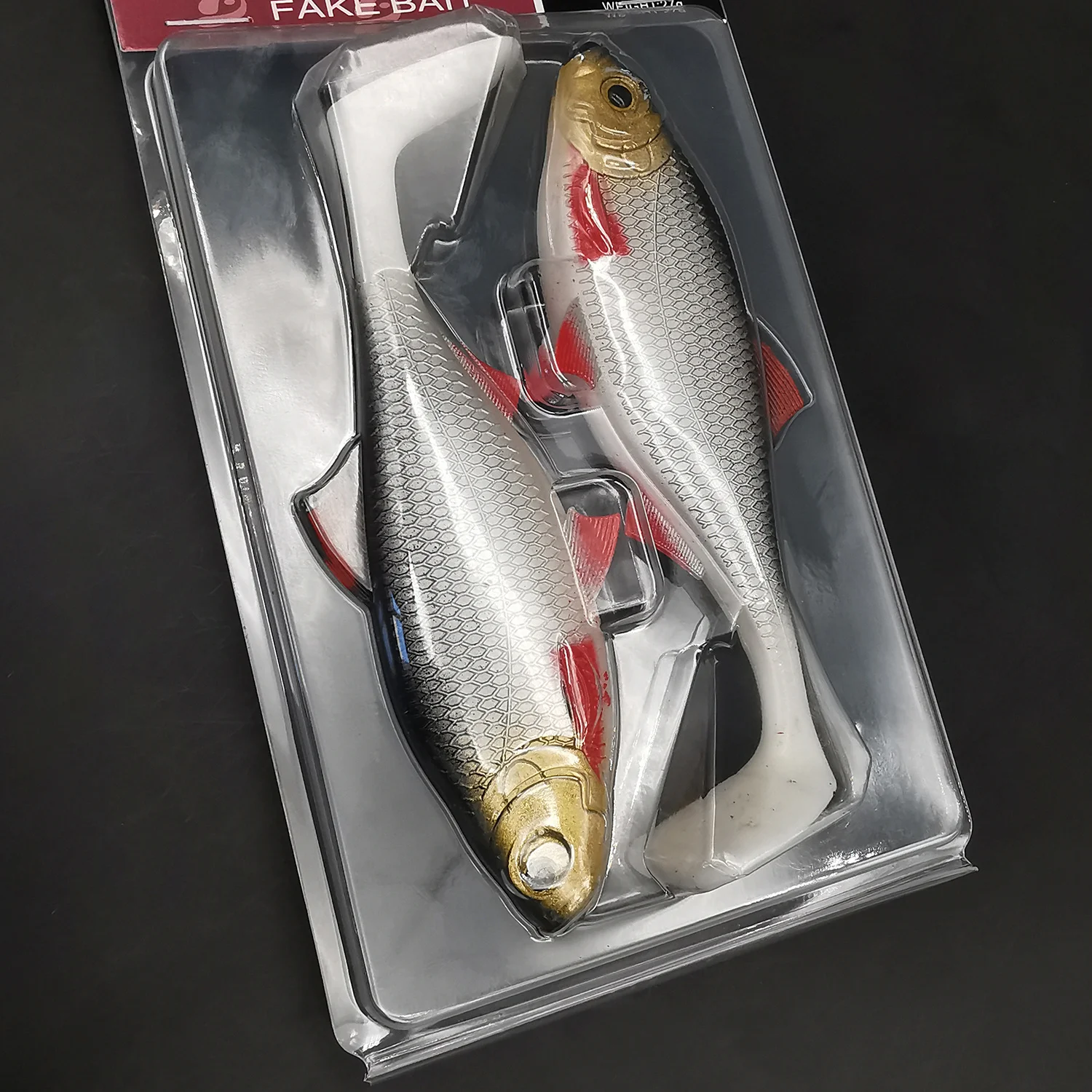 ANFS 2 stücke Weiche Angeln Kit 3D 14 cm/5,5 Zoll Künstliche Köder Shad Hecht Barsch Zander Wels angelgerät Isca Künstliche