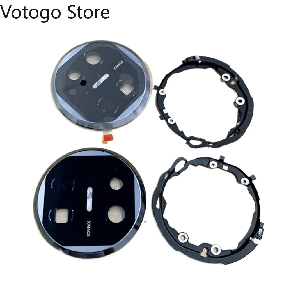 

1 комплект стекла заднего объектива + держатель рамки для Huawei Mate X3 X5 X6 XT, стекло задней камеры, запасные части для ремонта объектива