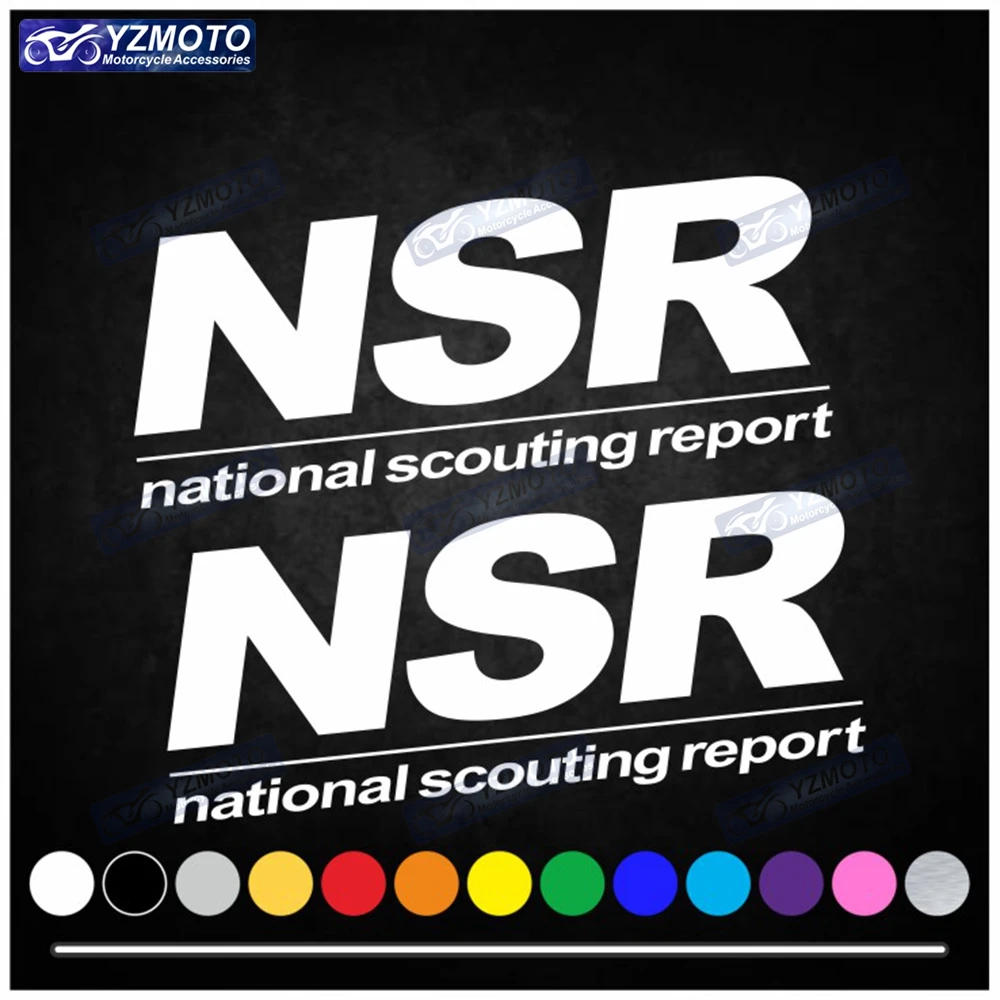 

For Honda NSR NSR250R NSR125 Motorcycle Sticker Car Decal Decoration Fuel Tank Engine Logo Fairing Windshield Helmet Stickers