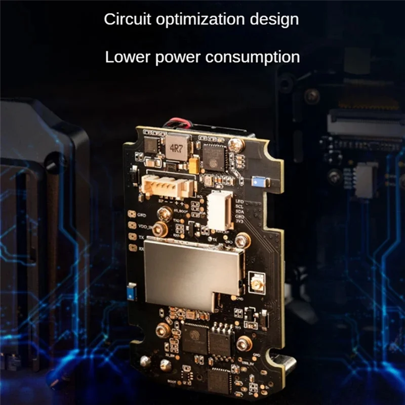 ABMF-Expresslrs 高周波ヘッドレシーバー 915Mhz ELRS モジュール 915Mhz ELRS モジュール Witht アンテナ