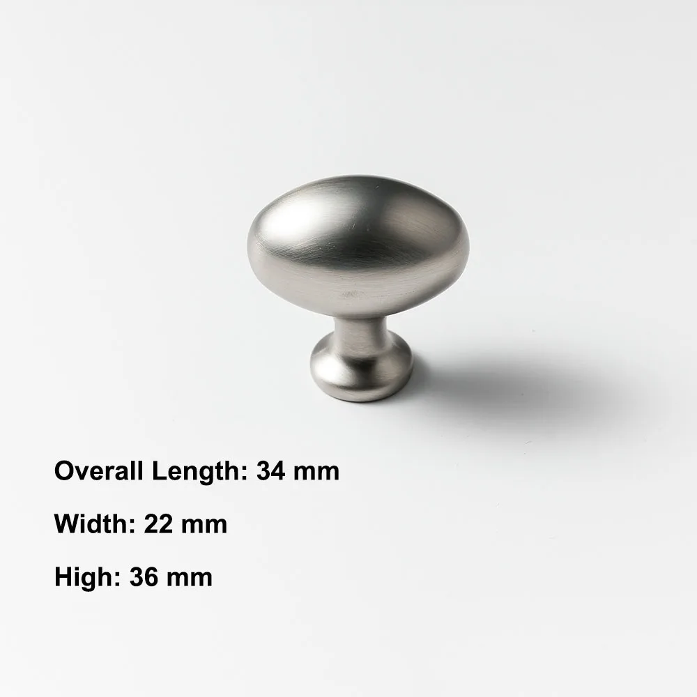 Zinc Alloy Cabinet Door Handles Silver Tone Matte Brushed Finish Drawer Pulls Modern Minimalist Style Single and Dual Hole