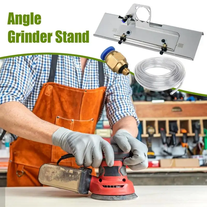 Angle Grinder Stand Bracket Holder For Precise Angle Grinding Bracket Holder Versatile Angle Grinder Tile Chamfering Stand