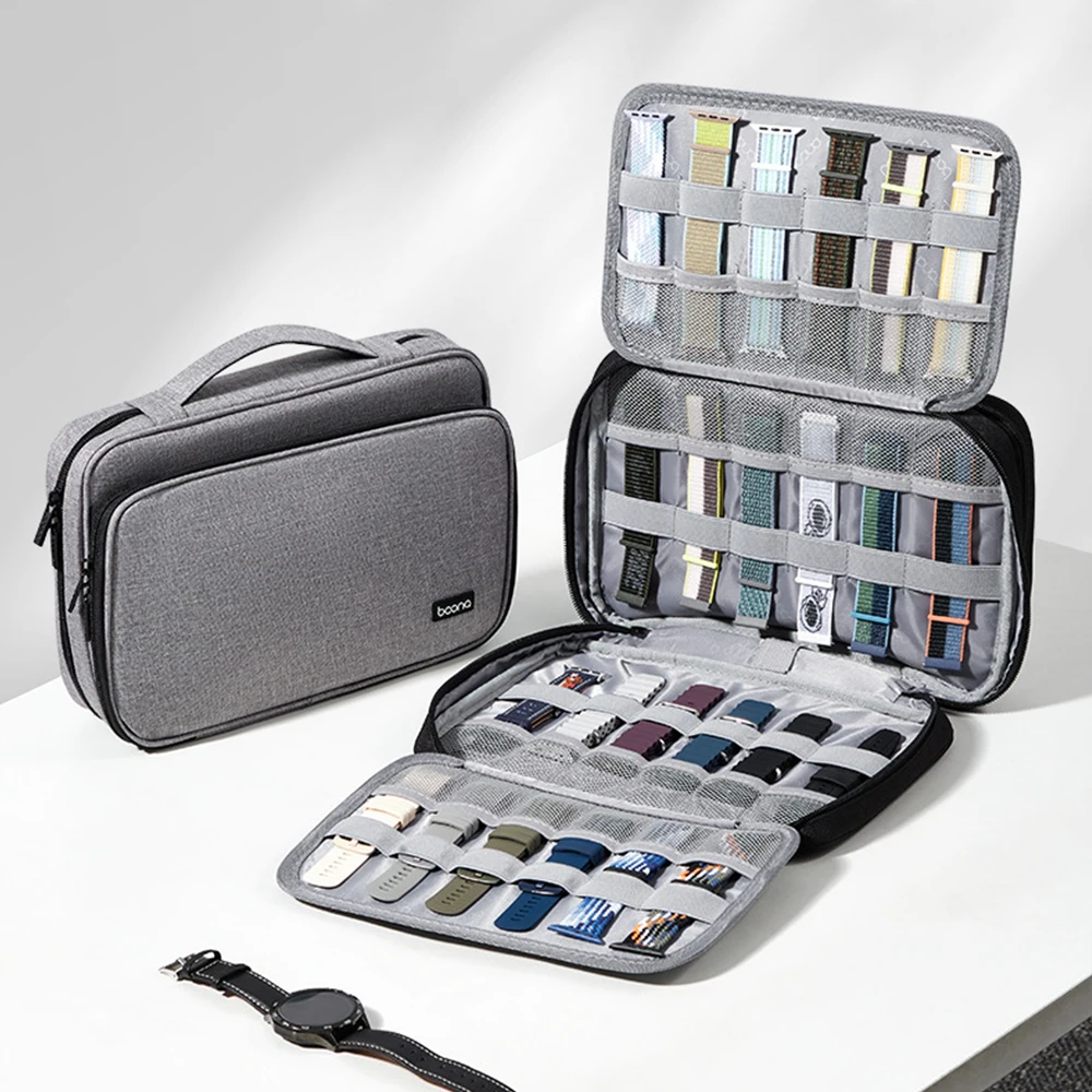 Watch storage bag suitable for Apple iWatch, Huawei universal strap accessories, digital storage bag