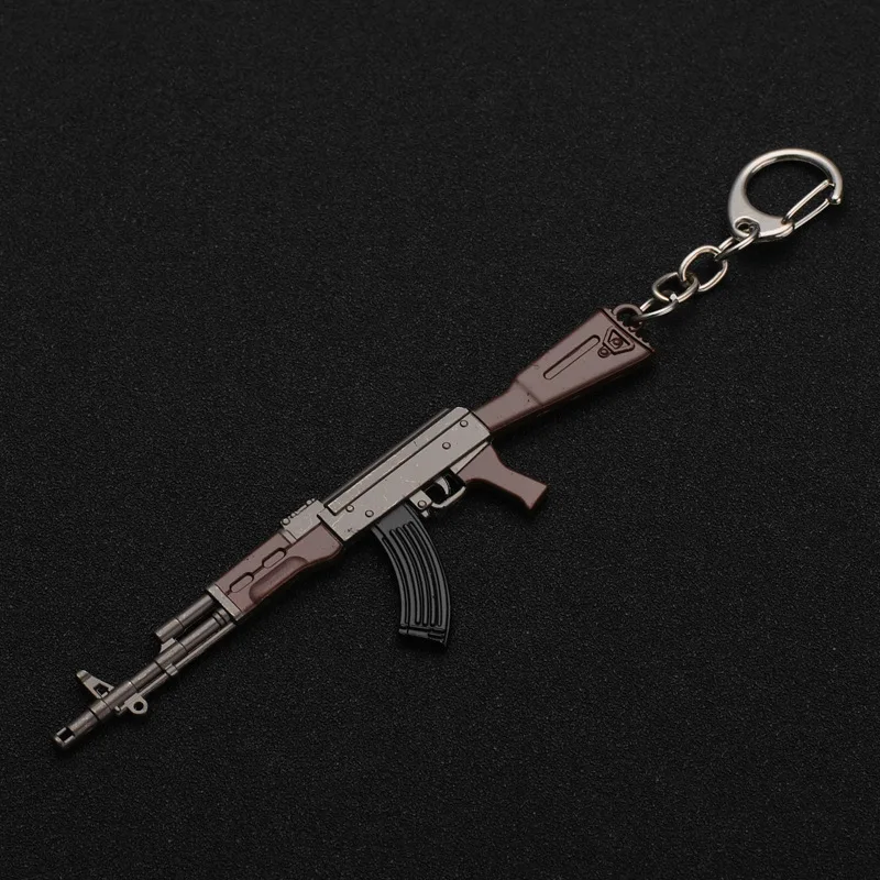 Spielzeugpistole Schlüsselanhänger Legierung Spielzeugpistole Modell Anhänger Auto Schlüsselanhänger Auto Schlüsselanhänger Herren Bestes Geschenk Veranstaltungen Schönes kleines Geschenk – Detail 17