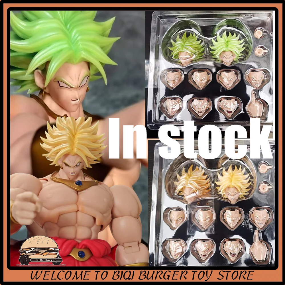 STOCK DKO Beast Gods Broly fuera del Control Warrio fuera del Control Warrior SHF accesorios paquete figura de acción Dragon Ball Anime