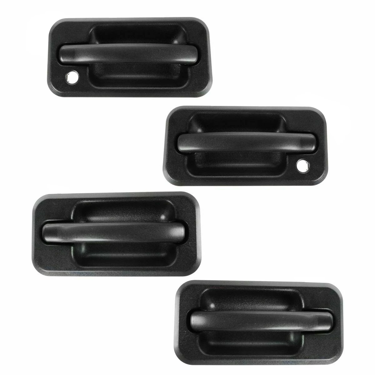 

4Pcs Exterior Outside Door Handle Set for 2003-2009 Hummer H2 Black Textured 131609870457 15104792 10360326