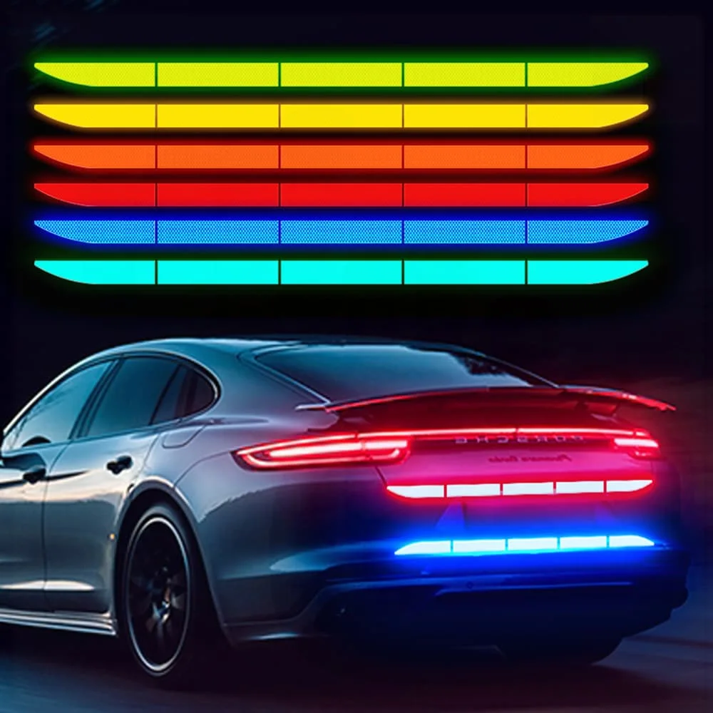 

Car Body Trunk Exterior Reflective Tape Reflective Sticker for Mazda Cx-5 12 cx-7 Mazda 3(11-13) Mazda 2 5 Mazda 6(06-12) MX7 Mi