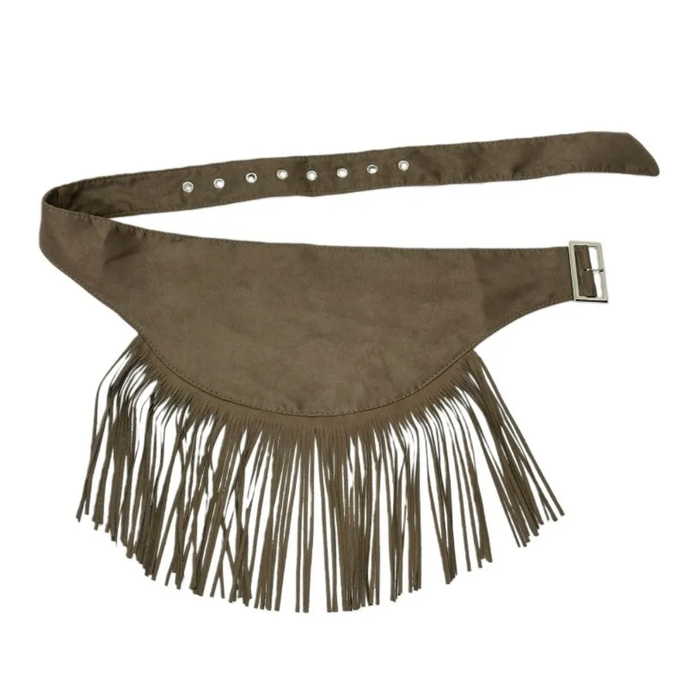 

Роскошный винтажный пояс с кисточками, однотонный треугольный пояс для платья, пояс в ковбойском стиле для женщин