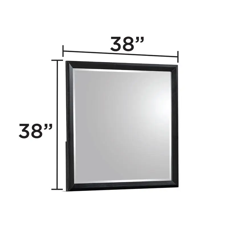 طقم غرفة نوم كينج التقليدية المكونة من 5 قطع بلمسة نهائية من خشب الجوز #3