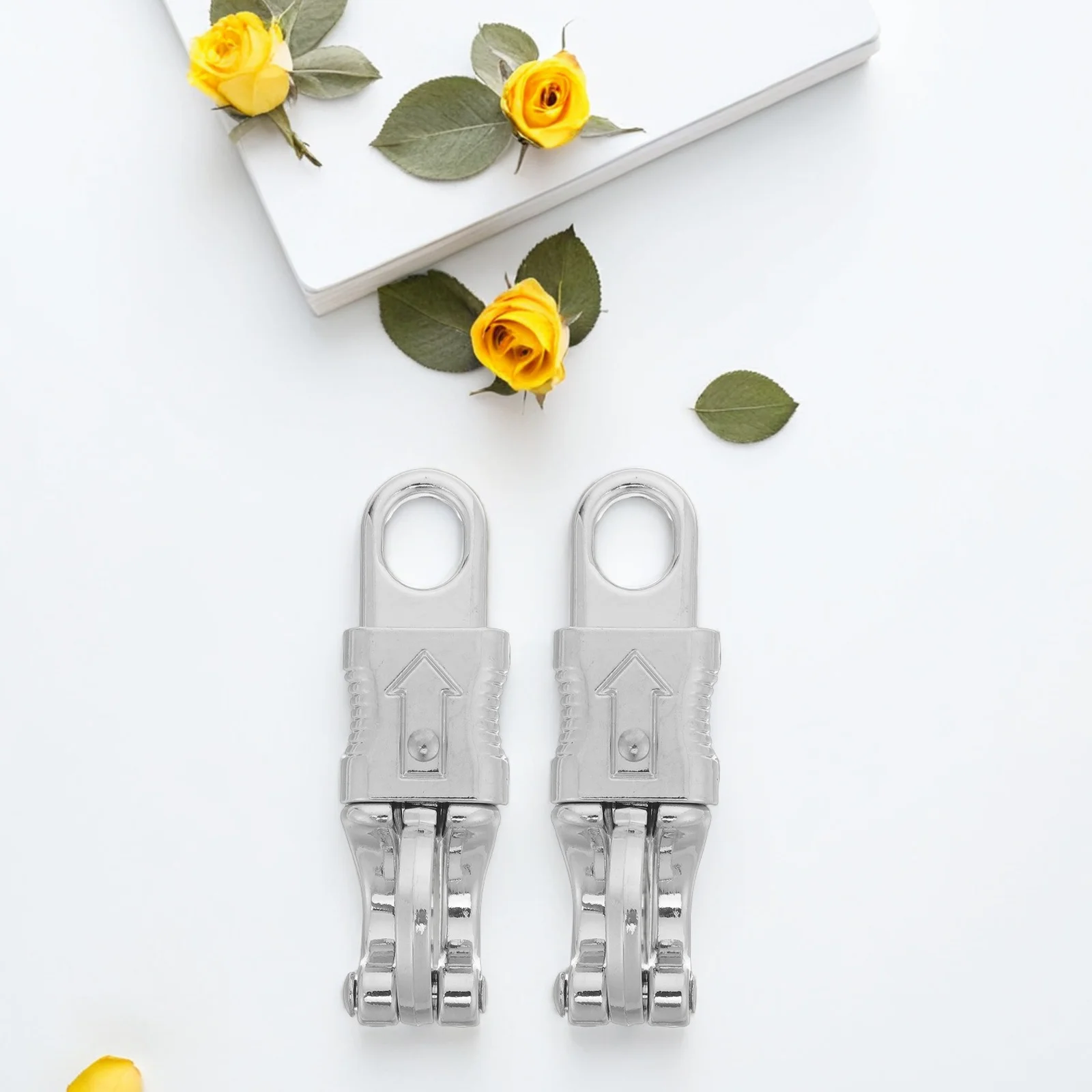 2 قطعة مقيد الحصان هوك سبائك الزنك الإفراج السريع المفاجئة لركوب سباق التدريب سباق الخيل لوازم Paracord المفاجئة هوك حبل #3