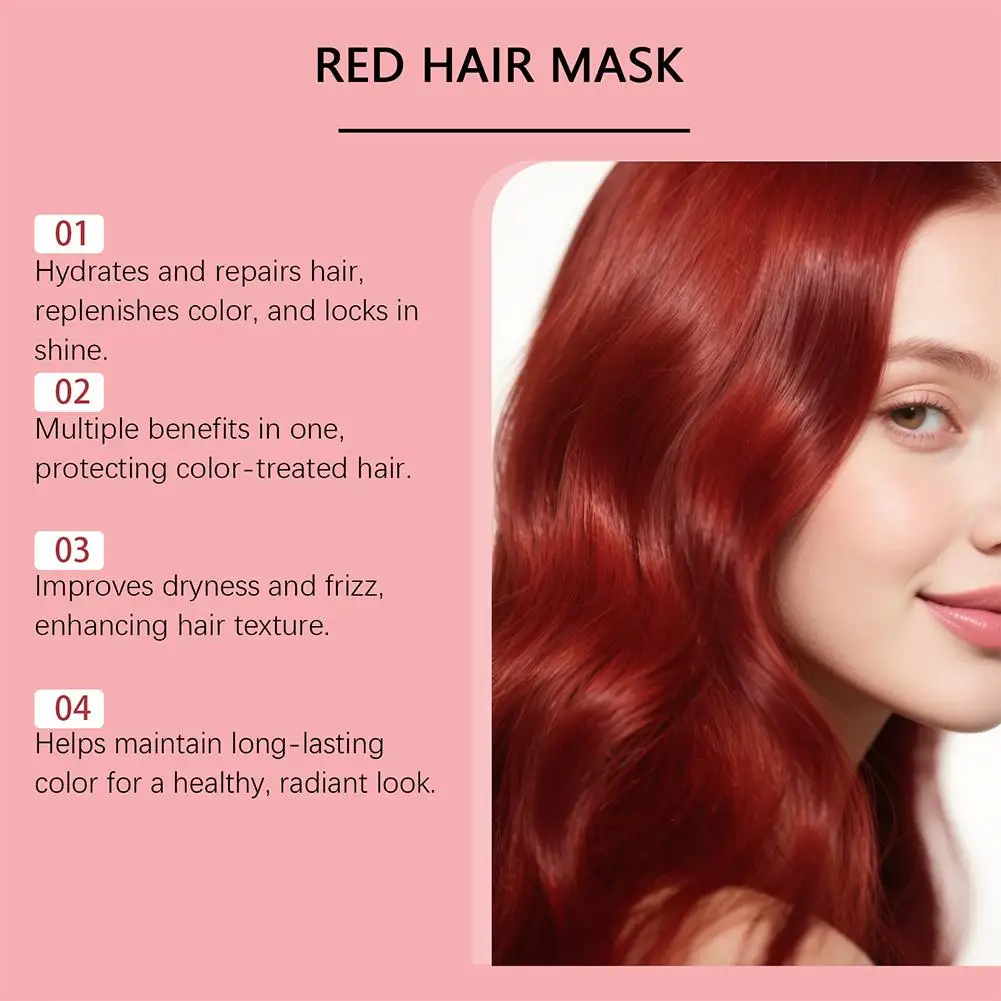 قناع منعش غير دهني للشعر يغذي بعمق ويصلح قناع الشعر وترطيب طويل الأمد ويعزز قناع الشعر اللامع