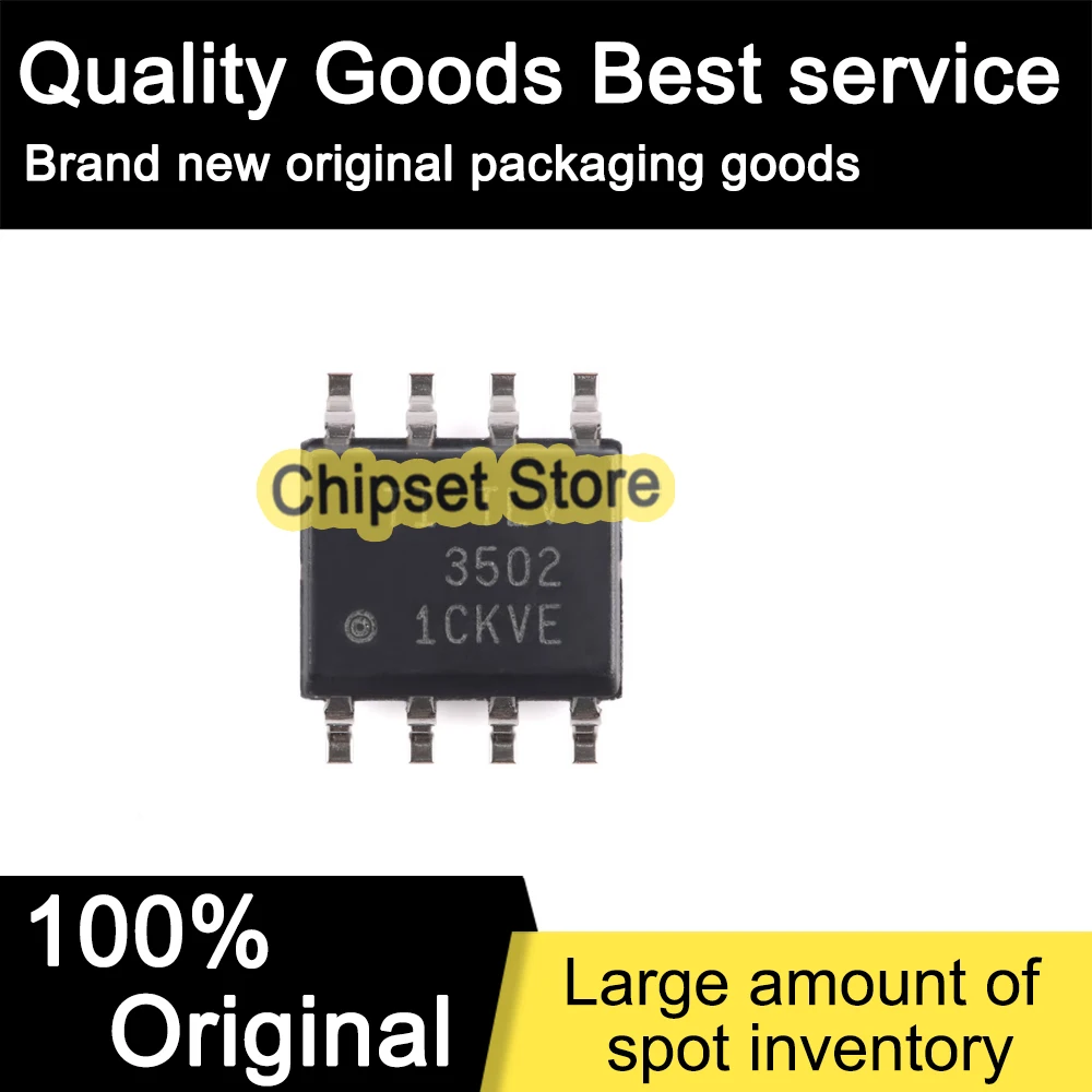 2pcs/lot TLV3502AIDR TLV3502  SOP IC 100% Brand new