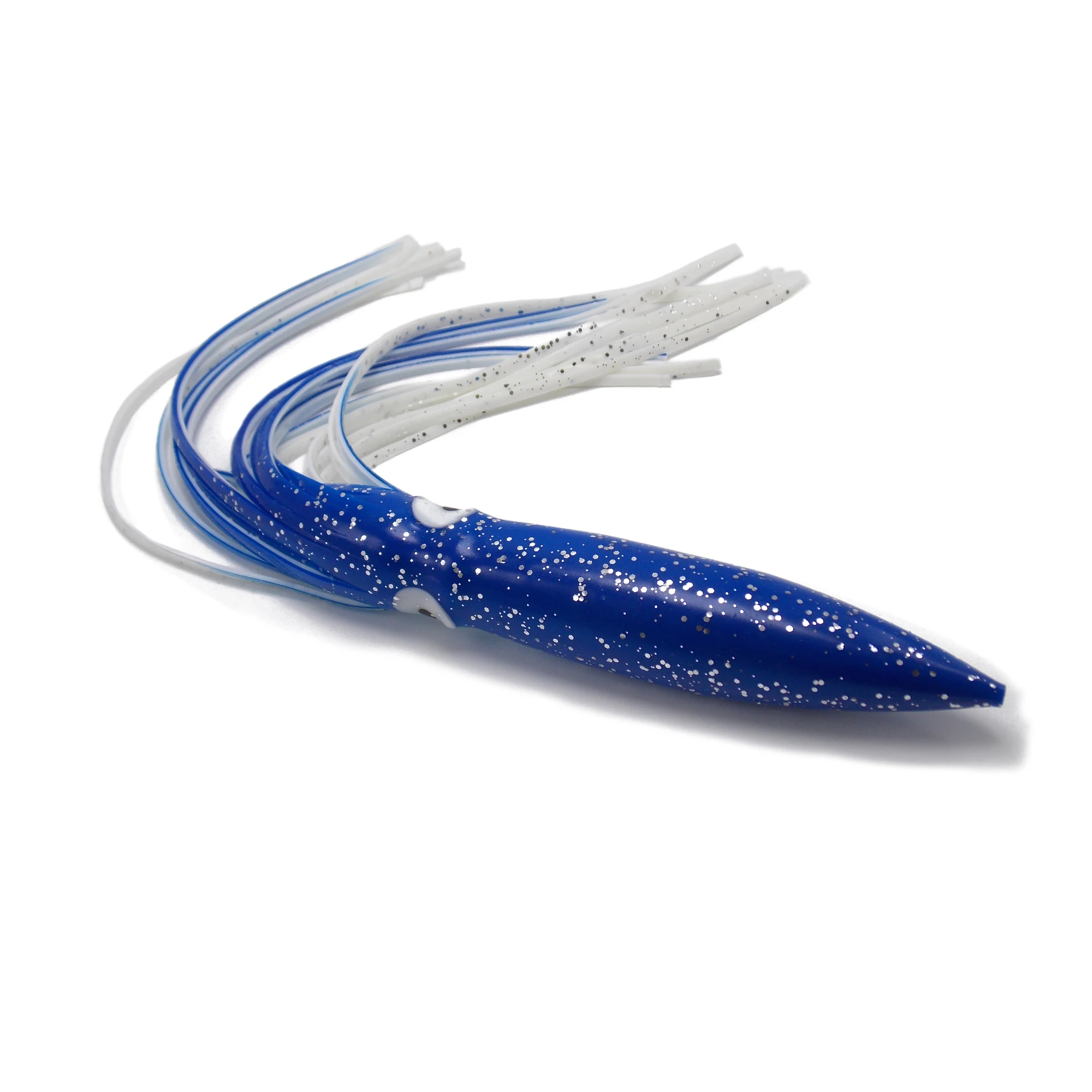 CATCHSIF 5PCS monster fighting 30cm Blue squid soft hollow body tube saltwater fishing lure big gamebaits