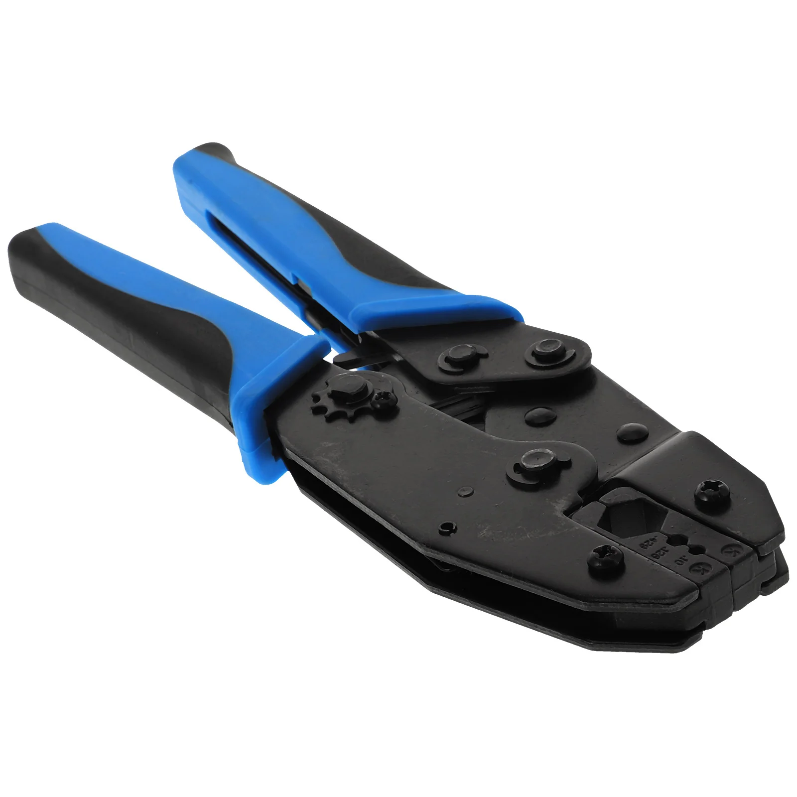 

Rg8 11 174 179 213 Coaxial Crimping Tool High Wire Crimper for F Connectors Compression Pliers Black Blue