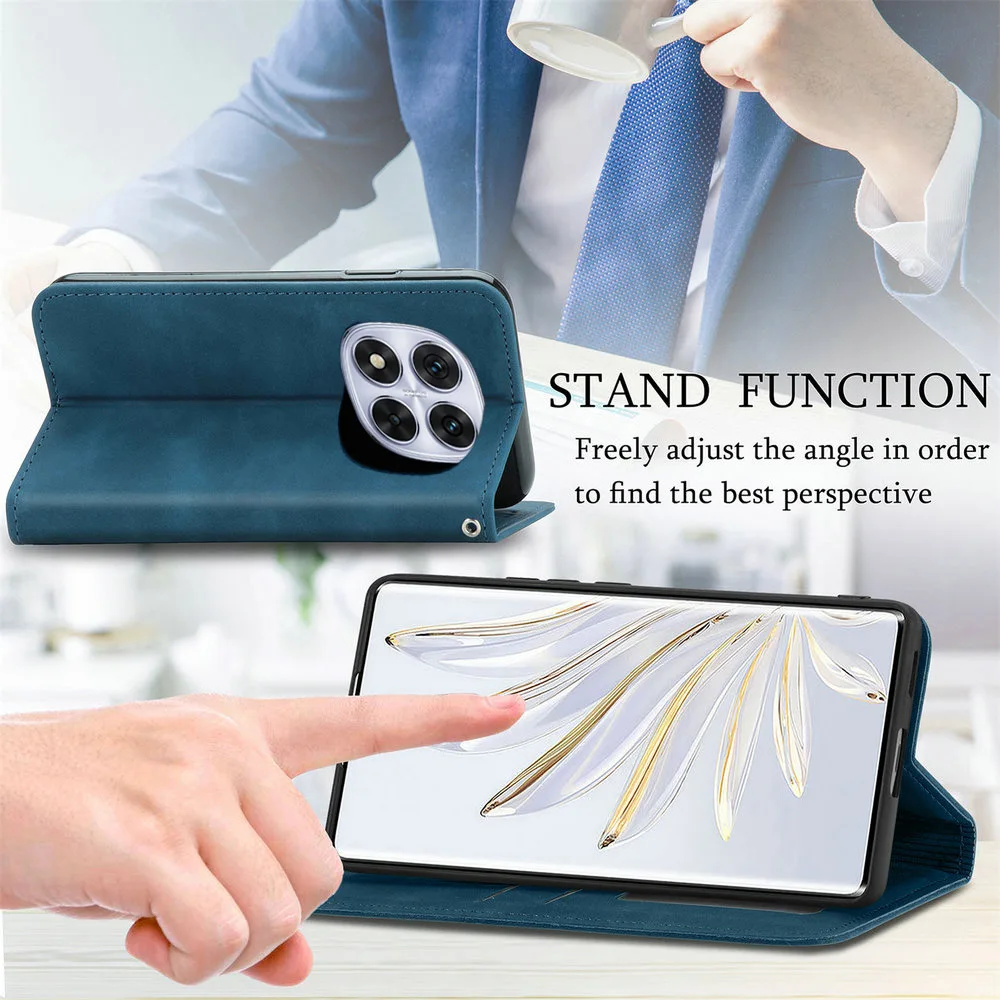 Honor 600 400 X7d X9c X7c X6c X6b X9a X9b 200 Pro Leather Case Book Funda Honor Magic 8 Pro 7 6 90 Lite X8b X7b 5G Flip Cover