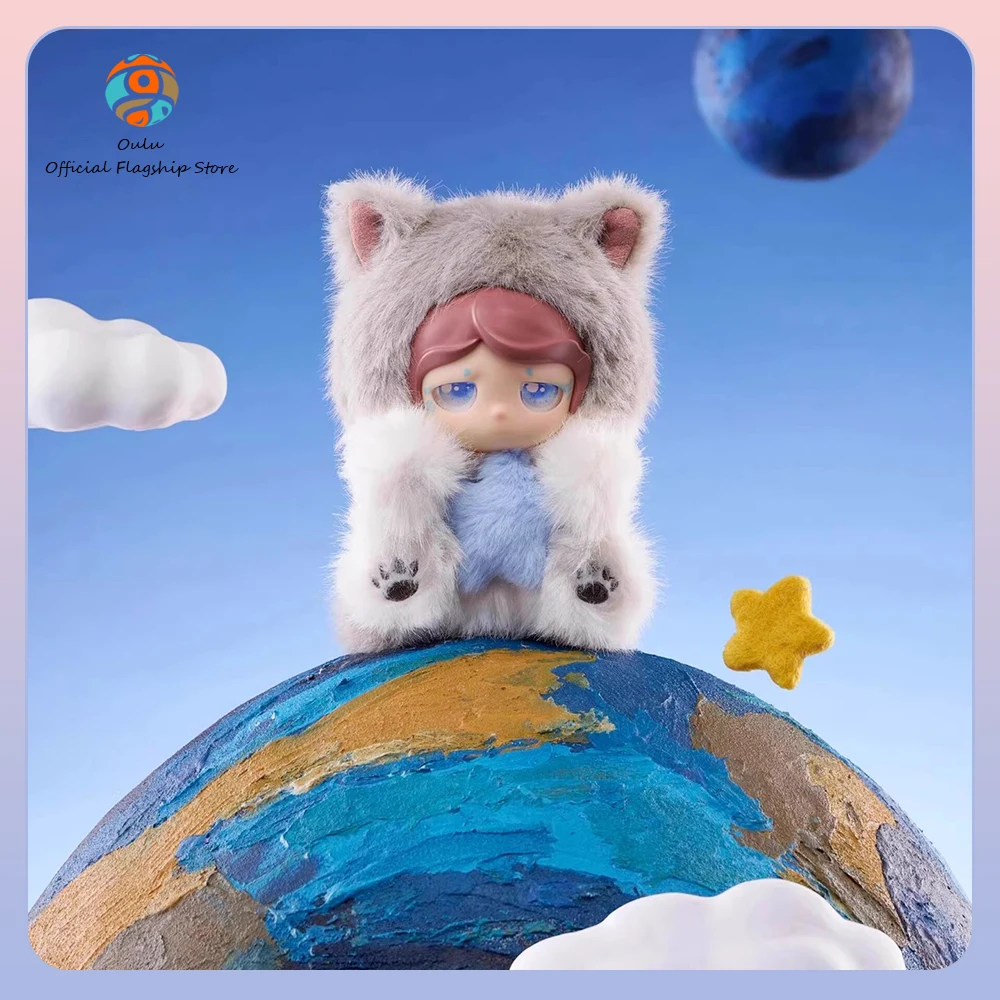 

New Genuine Gonomo Cat Planet Blind Box Cat Planet Keychains Keyring Ornament Trendy Play Gift Toy Star Wish Series Mystery Box