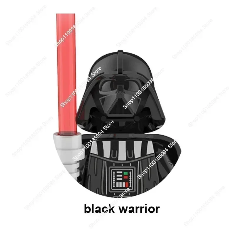 Giocattoli caldi Star wars Blocchi Boba fett Mandaloriani Darth Vader Ahsoka LUKE Skywalker Rey Cody Star Brick Mini Action Figures Giocattoli