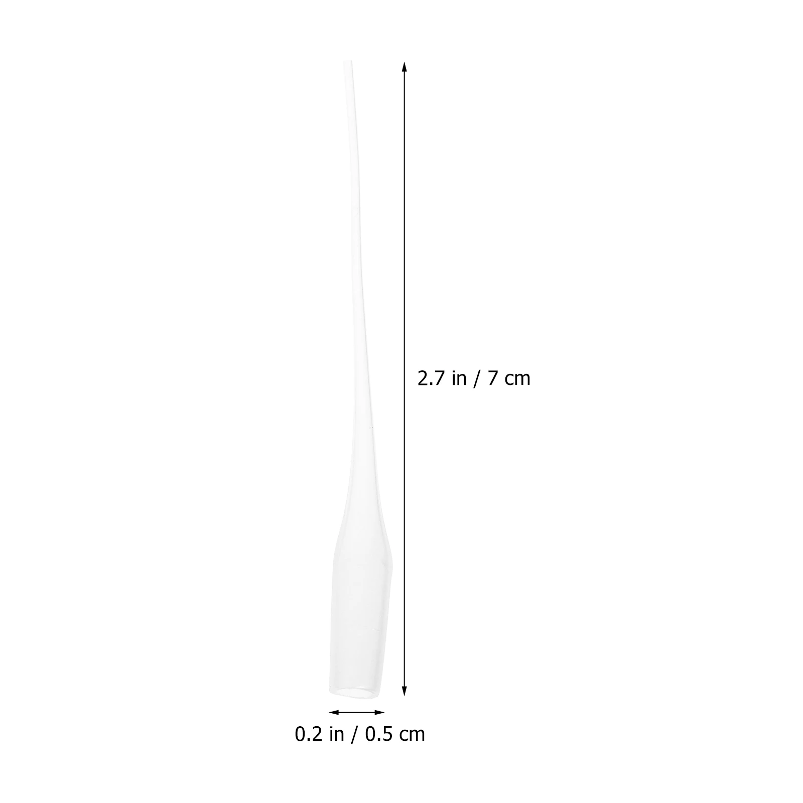 

100 Pcs Drop Pipe Glue Dispensing Plastic Bottle Nozzle Tip Nozzles Precision Applicator Tips Lab Adhesive