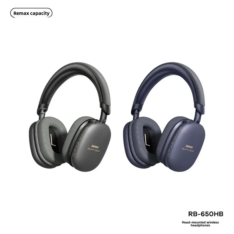 REMAX Ruijie 650HB Wireless Bluetooth Earphones Long Battery Life Foldable Gaming Headset Over Ear For Immersive Audio Experienc