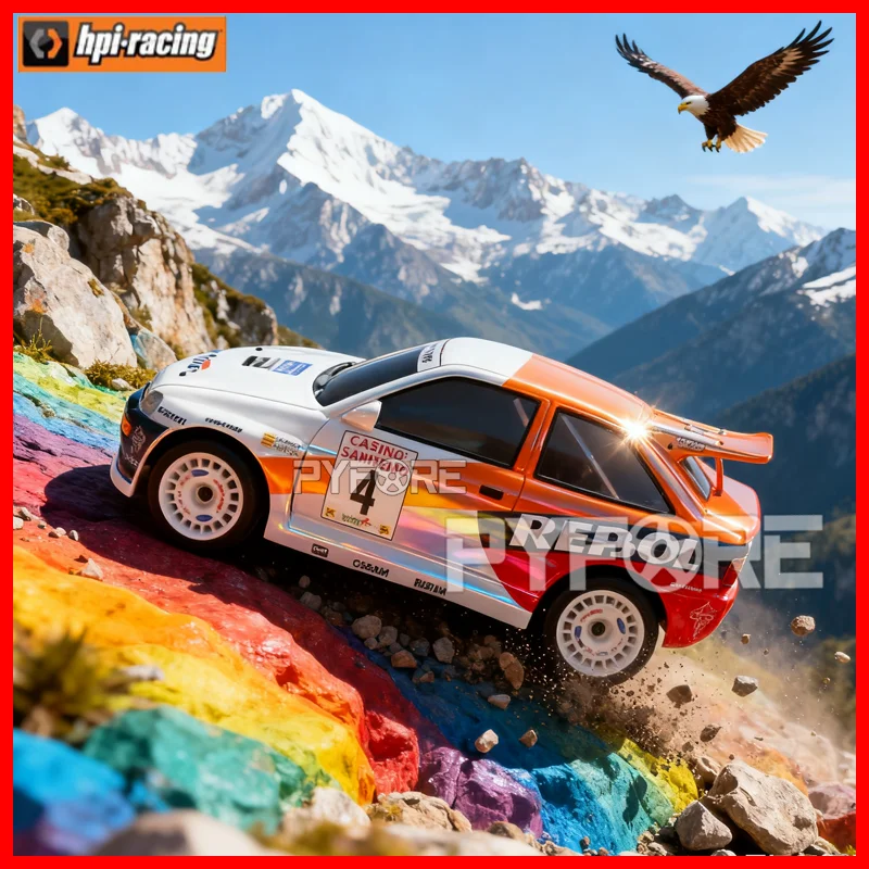 

HPI WR8 Flux 1/8 Scale RC Rally Car Electric Version 160558 4WD RTR Brushless Remote Control Model Car for Adults & Hobbyists