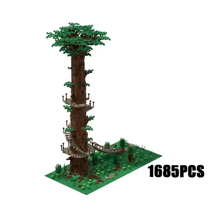 

Модель дома на дереве, звезда, фильм, известные киноцены, YcMoc, строительные блоки, сделай сам, сборка, детские игрушки, подарки, технологические кирпичи