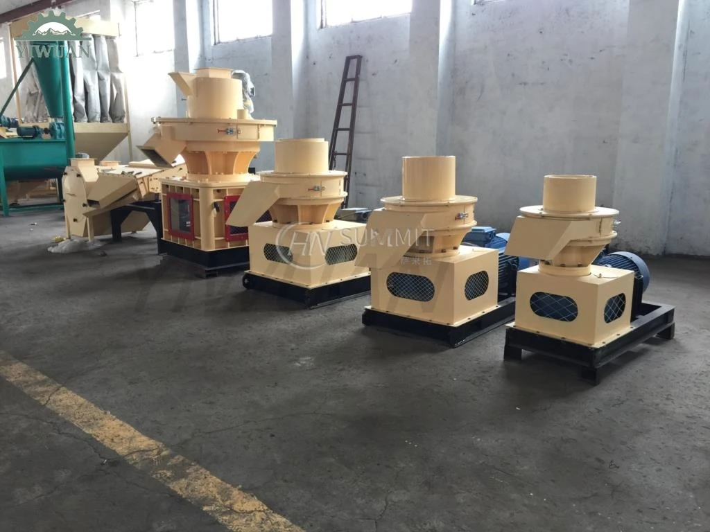 22KW Vertical Ring Die Biomass Sawdust Fuel Pellet Machine Wood Pellet Mill Granule holzpellet machine
