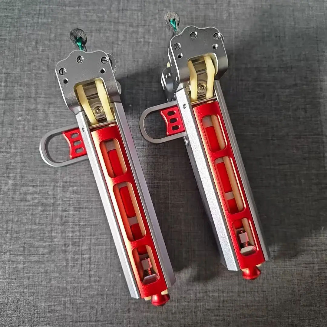 Automatic Slingshot Aluminum Alloy High Precision Power METAL Magazine Automatic Feeding Auto Loading Slingshot Outdoor Sports view 4