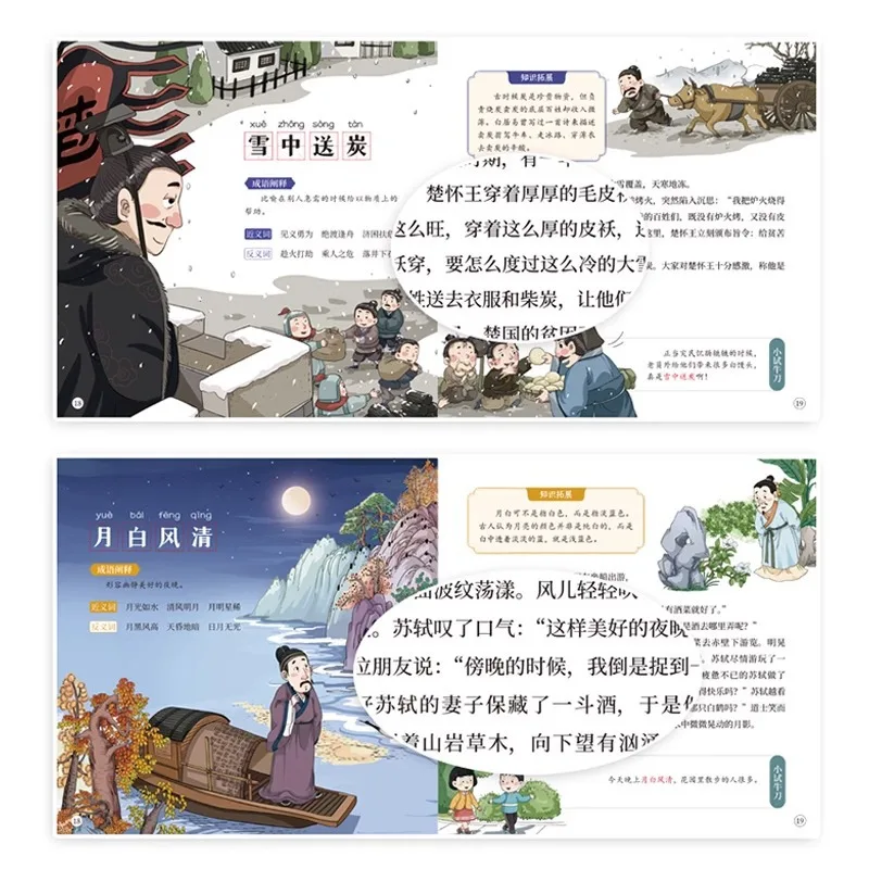 Idiom Stories for Children: History, Friendship, Praise, Landscape, Learning