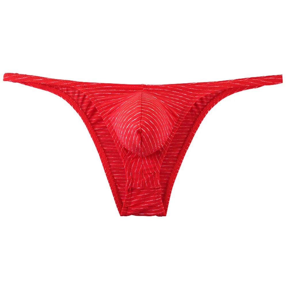 Daily Wear Blue Sexy Briefs Breathable Briefs 80 Polyester 20 Spandex Low Waist Design Solid Color Pattern Breathable Material