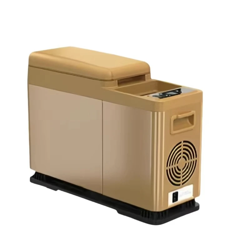 

Affordable 12v car refrigerator freezer travel cooler with a capacity of 8l