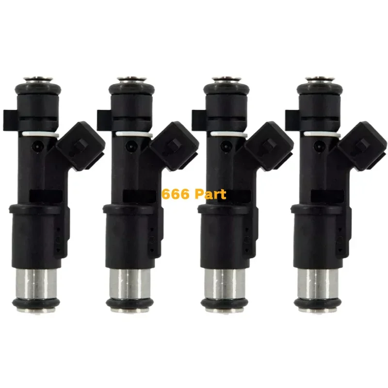 4PC S01F003A 0280156328 9632126780 1984E2 Fuel Injector For Peugeot 206 307 406 407 607 806 807 Expert Citroen New