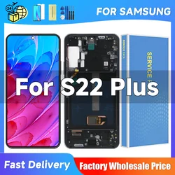 S22+ For Samsung 6.6''For AMOLED S22 Plus S906B S906 S906W S906N S906E LCD Display Touch Screen Digitizer Assembly Replacement