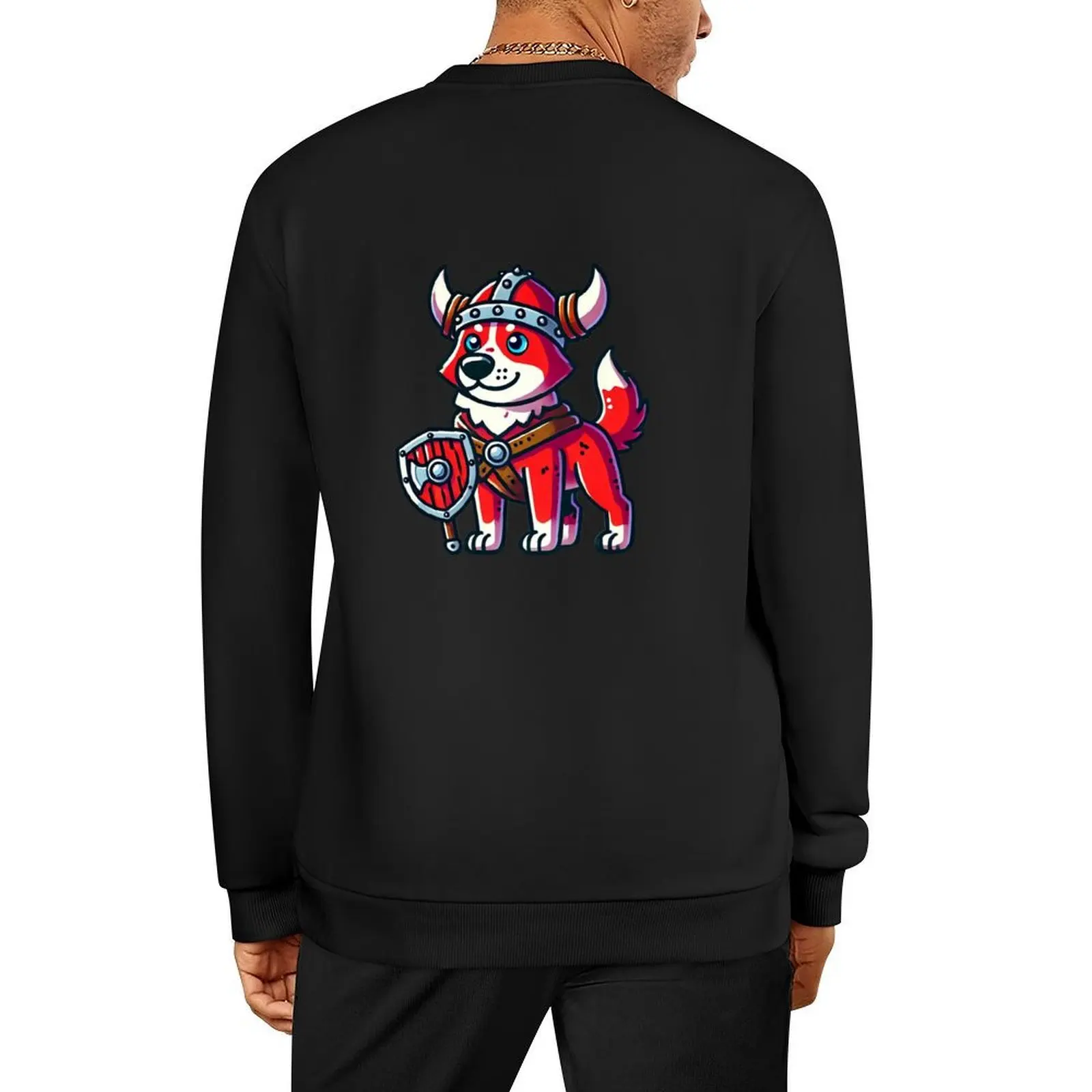 

Viking Red Heeler Pullover blouse mens clothes autumn tracksuit sweatshirt for men